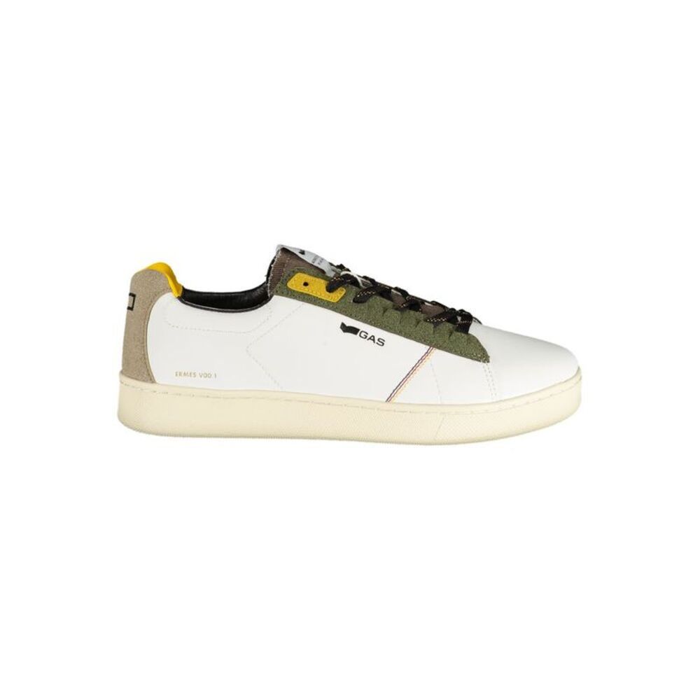 Gas White Polyester Men Men's Sneaker